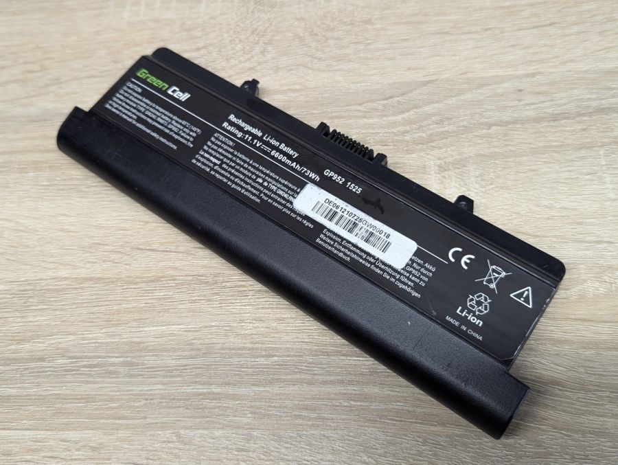 Б/В Акумуляторна батарея Green Cell GP952 (dell)