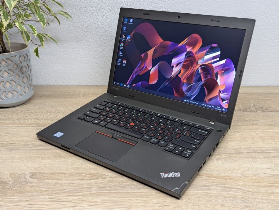 Ноутбук Б/В Lenovo L470, Intel Core i5-6300U, DDR4 8GB, SSD 128GB, 14" HD