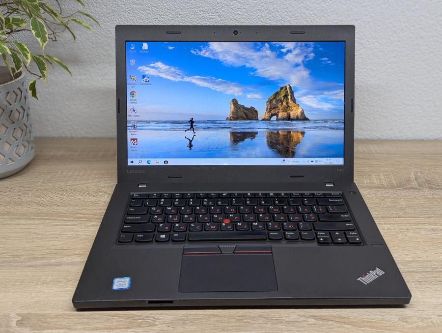 Уцінка! Ноутбук Б/В Lenovo L470, Intel Core i5-7300U, DDR4 8 GB, SSD 128GB, 14" Full HD
