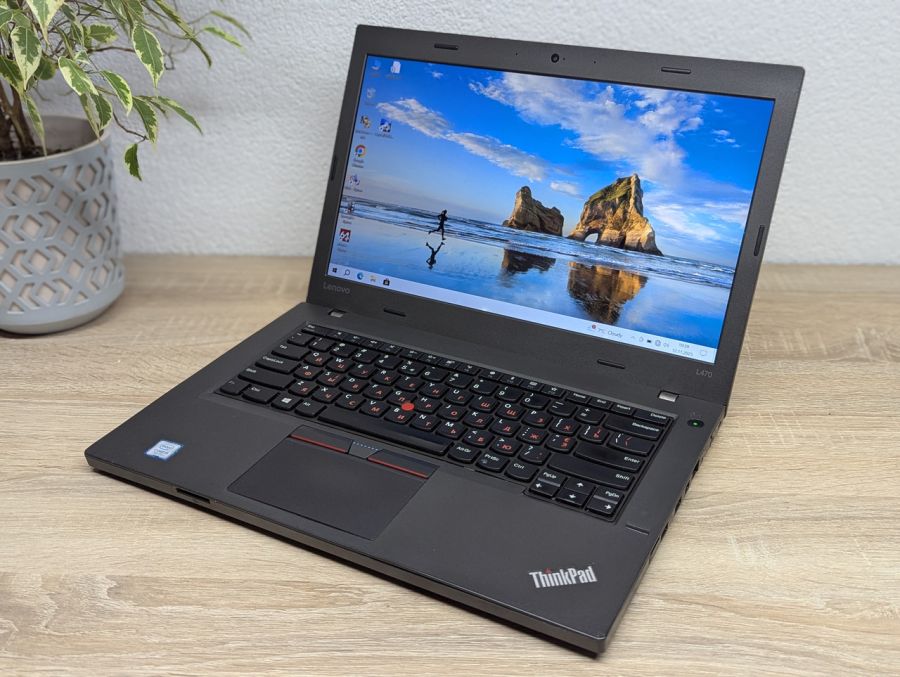 Уцінка! Ноутбук Б/В Lenovo L470, Intel Core i5-7300U, DDR4 8 GB, SSD 128GB, 14" Full HD
