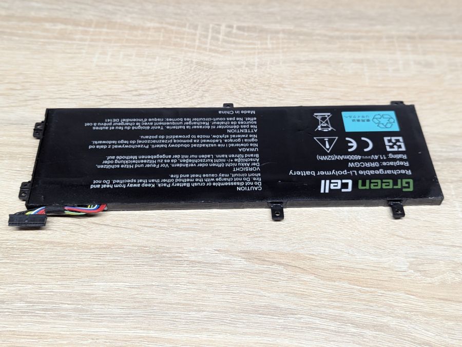Б/В Акумуляторна батарея Green Cell 0RRCGW [ProductHub SKU 0RRCGW]