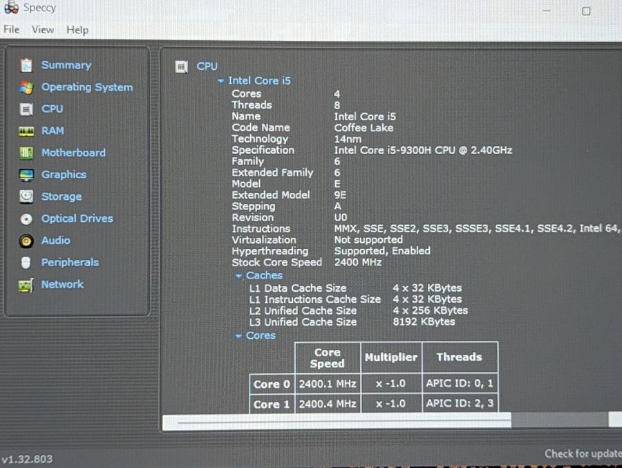 Ноутбук Б/В Lenovo IdeaPad L340-15IRH, Intel Core i5-9300H, DDR4 16 GB, SSD 512GB, 15" Full HD