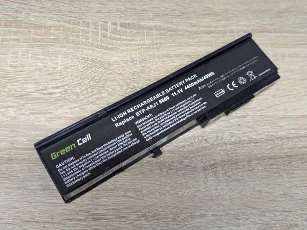 Б/В Акумуляторна батарея Green Cell BTP-ARJ1(Acer)