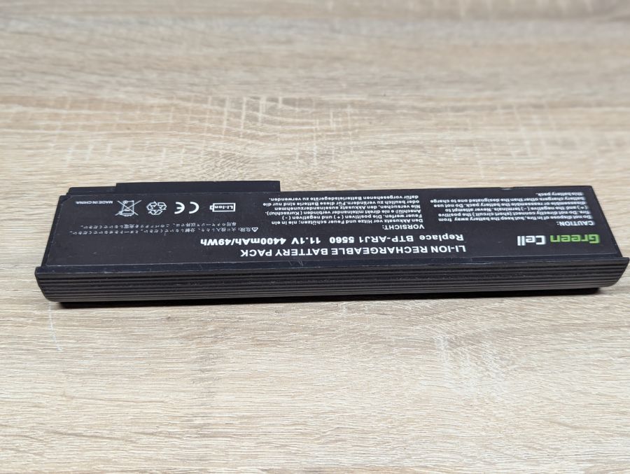 Б/В Акумуляторна батарея Green Cell BTP-ARJ1(Acer)