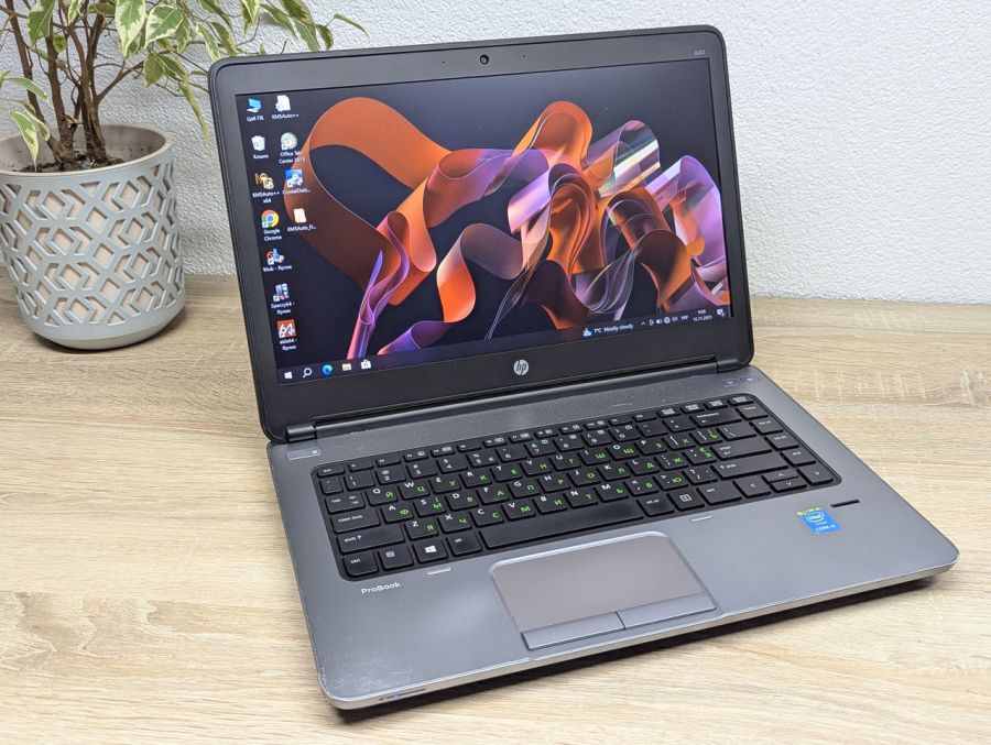 Уцінка! Ноутбук Б/В HP ProBook 640 G1, Intel Core i5-4210M, DDR3 8 GB, SSD 128GB, 14" Full HD