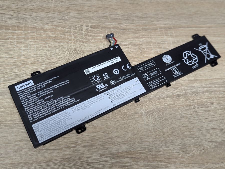 Б/В Оригінальна акумуляторна батарея Lenovo L19L3PD6