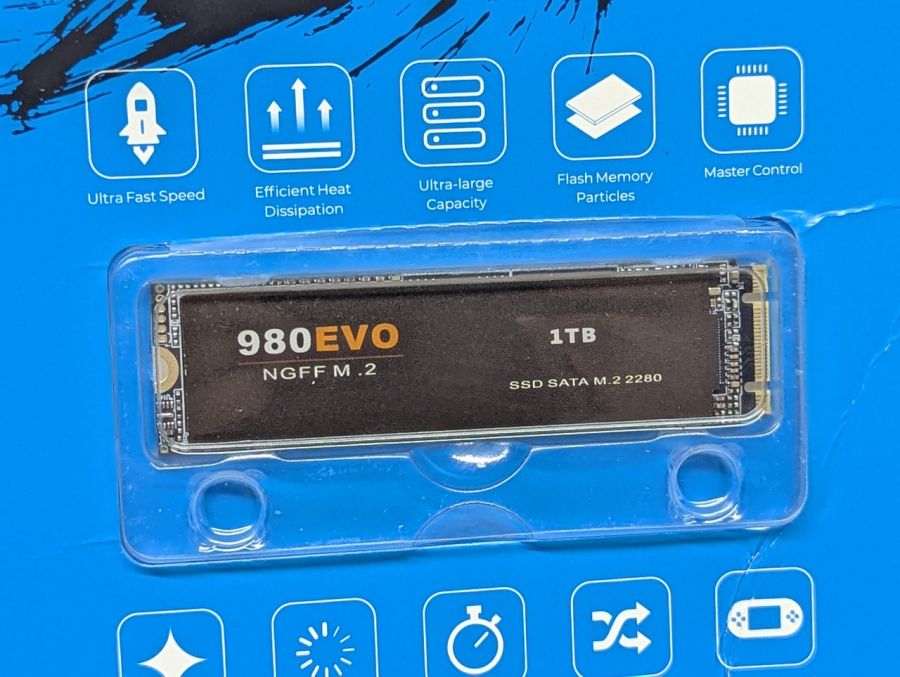 Б/В SSD 980 EVO NGFF M.2 2280 1Tb