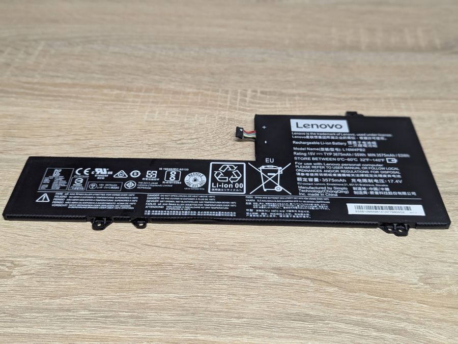 Б/В Оригінальний акумулятор Lenovo L16M4PB2