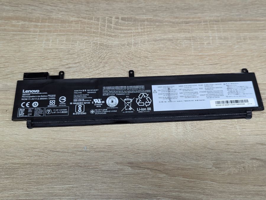 Б/В Оригінальна акумуляторна батарея Lenovo SB10F46461