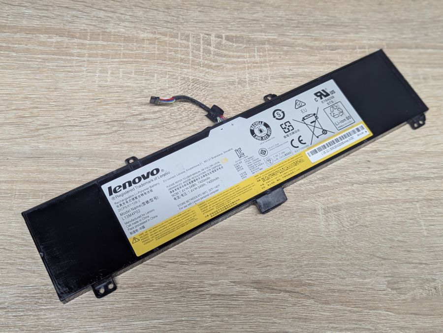 Б/В Оригінальна акумуляторна батарея Lenovo L13M4P02