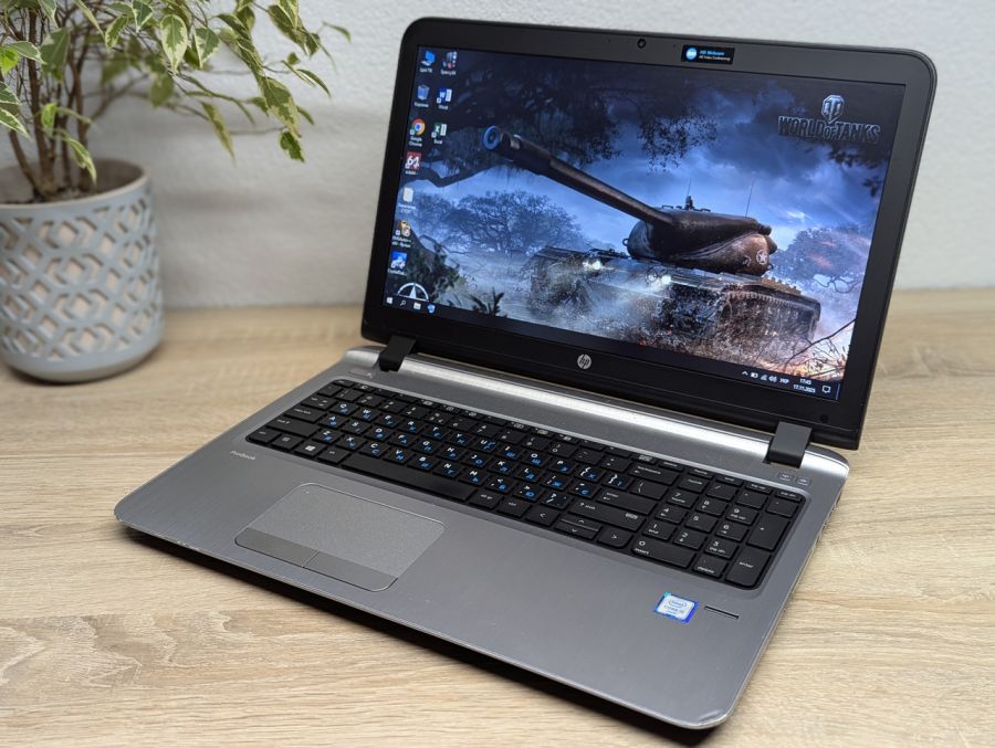 Уцінка! Ноутбук Б/В HP ProBook 450 G3, Intel Core i5-6200U, DDR3 8 GB, SSD 256GB, 15.6" HD