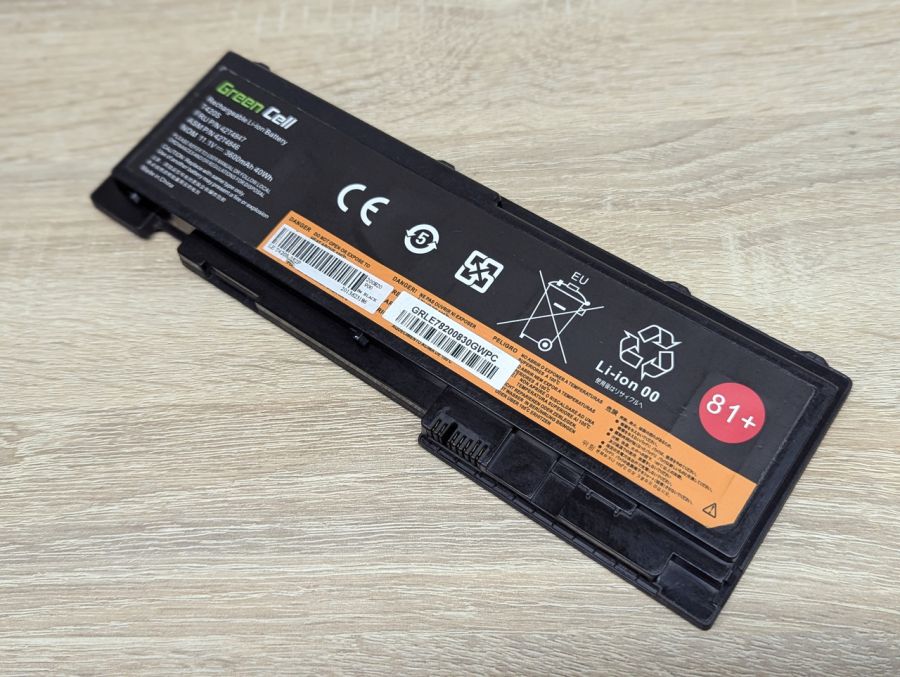 Б/В Акумуляторна батарея Green Cell 42T4847 (lenovo) [ProductHub SKU 42T4847]