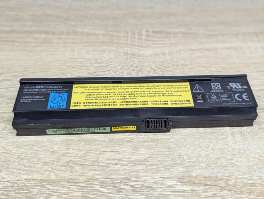 Б/В Акумуляторна батарея BATEFL50L6C40 (Acer)