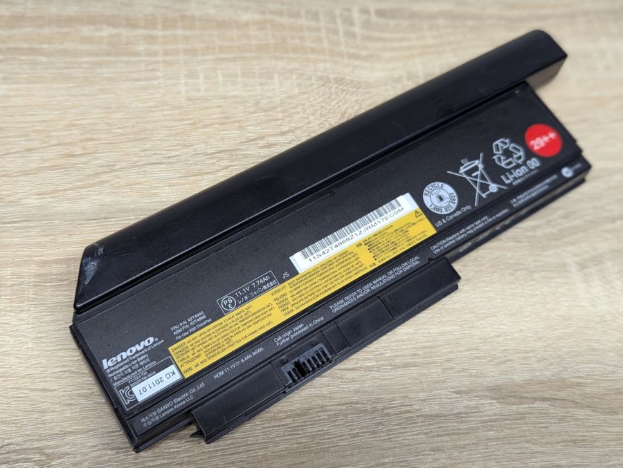 Б/В Оригінальна акумуляторна батарея Lenovo 42T4940 (42T4868)