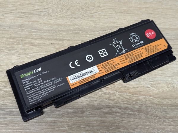 Б/В Акумуляторна батарея Green Cell 45N1037(45N1036)