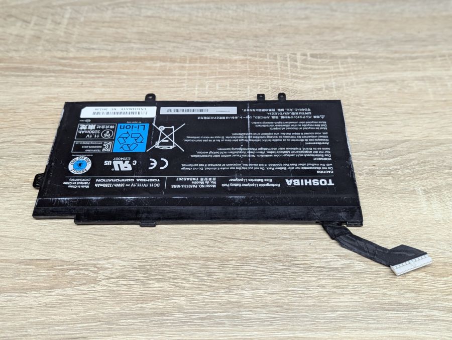 Б/В Оригінальна акумуляторна батарея Toshiba PA5073U-1BRS [ProductHub SKU PA5073U]