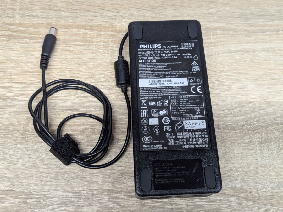 Б/В Блок живлення Philips 20V/ 120W / 6A / 7.4 x 5.0