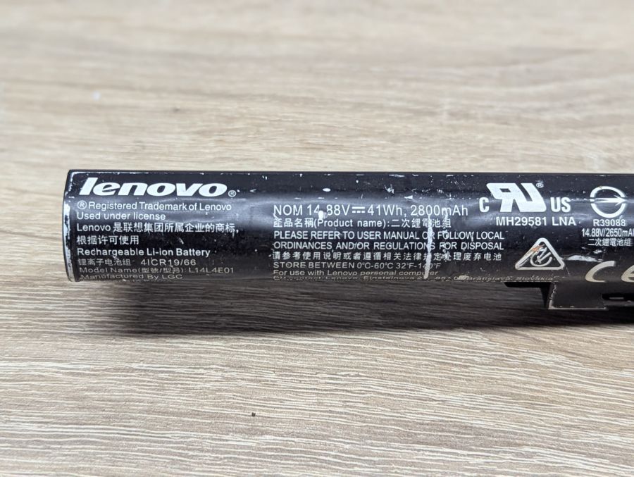 Б/В Оригінальна акумуляторна батарея Lenovo L14L4E01
