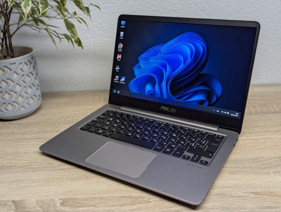 Ноутбук Б/В ASUS Zenbook 14 UX410UAR, Intel Core i7-8550U, DDR4 12 GB, SSD 256GB, 14" Full HD