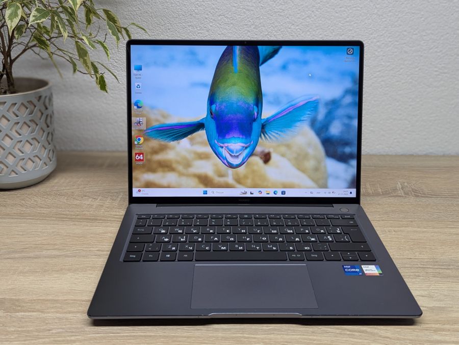 Ноутбук Б/В Huawei MateBook 14S, Intel Core i7-11370H, DDR4 16 GB, SSD 512GB, 14" Full HD