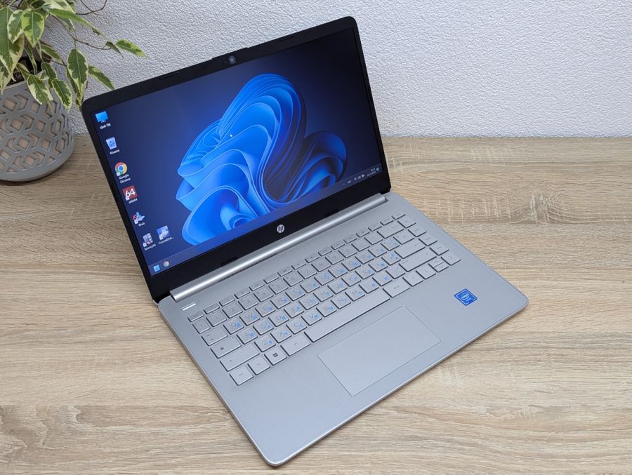 Ноутбук Б/В HP Laptop 14S, Intel Celeron N4100, DDR4 8 GB, SSD 128GB, 14" Full HD