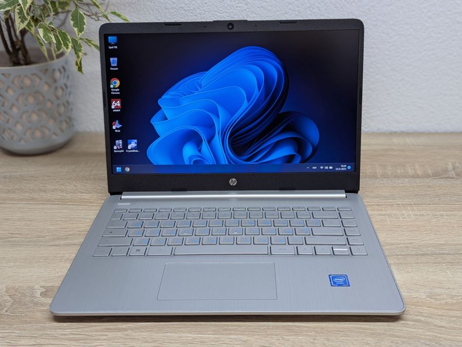Ноутбук Б/В HP Laptop 14S, Intel Celeron N4100, DDR4 8 GB, SSD 128GB, 14" Full HD