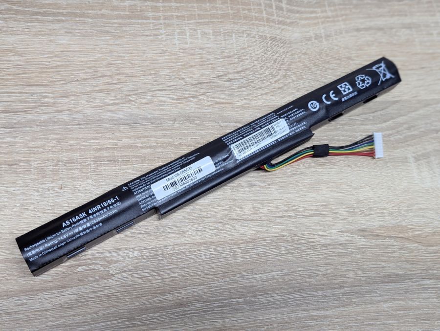 Б/В Акумуляторна батарея Acer AS16A5K (Нова)