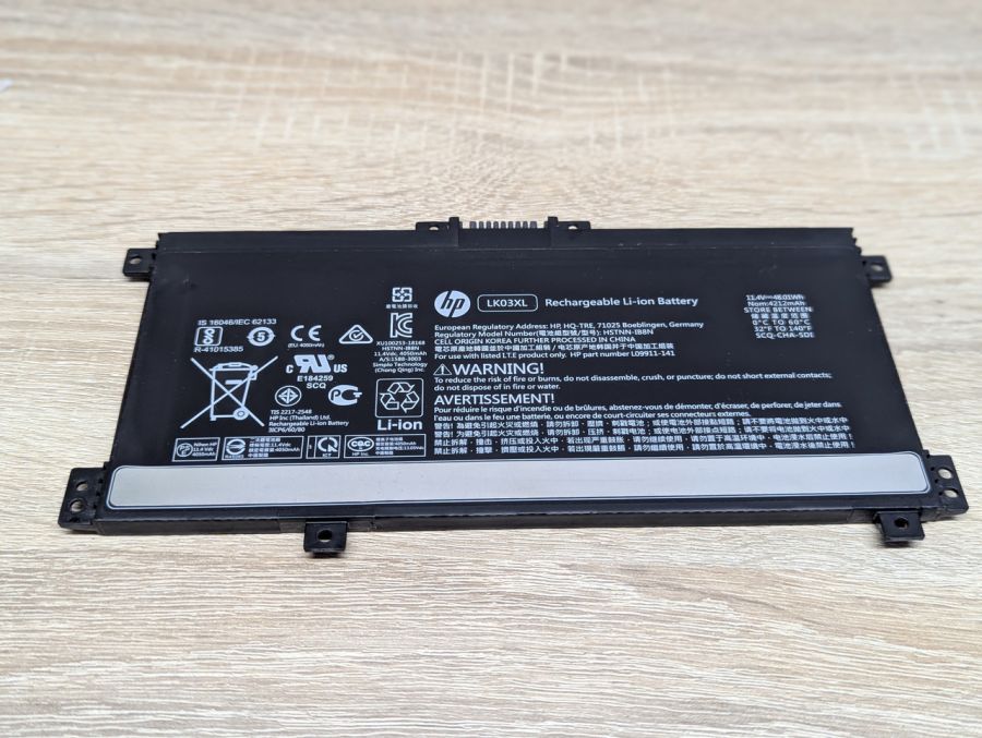 Б/В Оригінальна акумуляторна батарея HP LK03XL