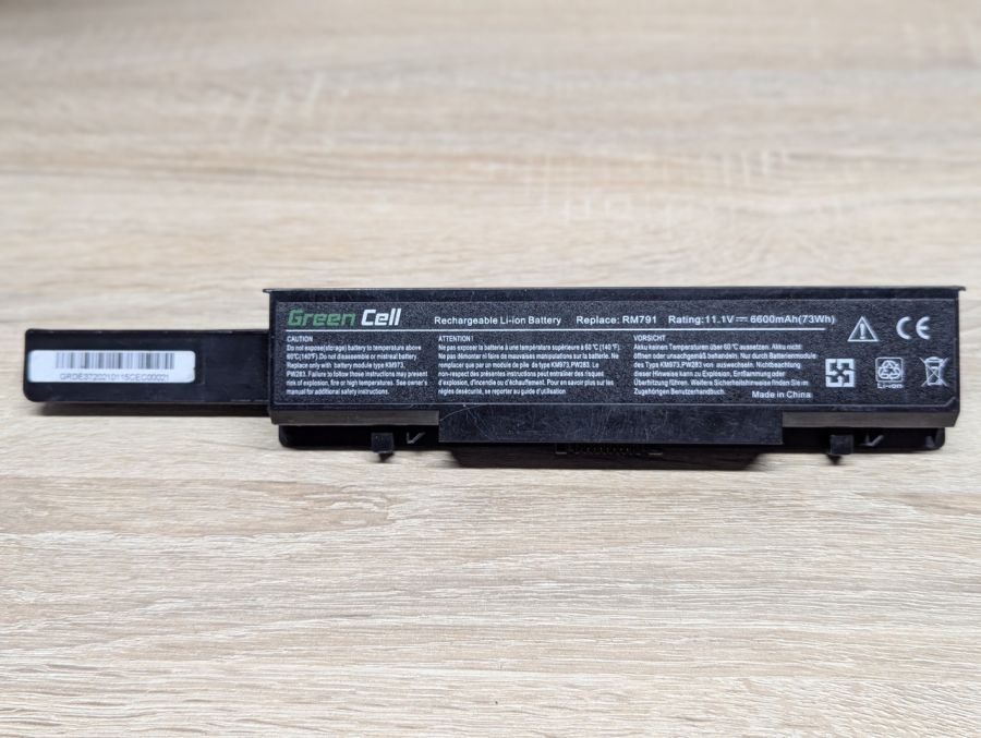Б/В Акумуляторна батарея Green Cell RM791 [ProductHub SKU RM791]