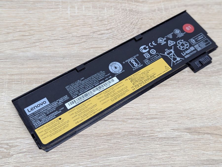 Б/В Оригінальна акумуляторна батарея Lenovo SB10K97581