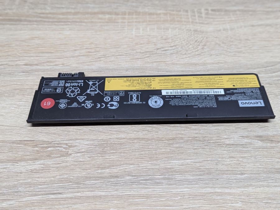 Б/В Оригінальна акумуляторна батарея Lenovo SB10K97581