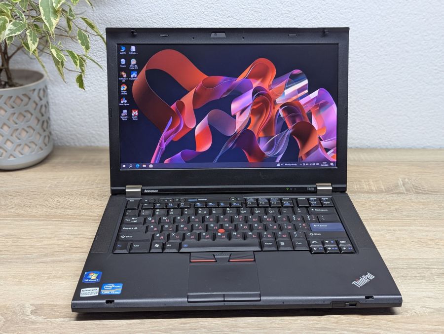 Ноутбук Б/В Lenovo T420, Intel Core i5-2540M, DDR3 8 GB, SSD 128GB, 14" HD