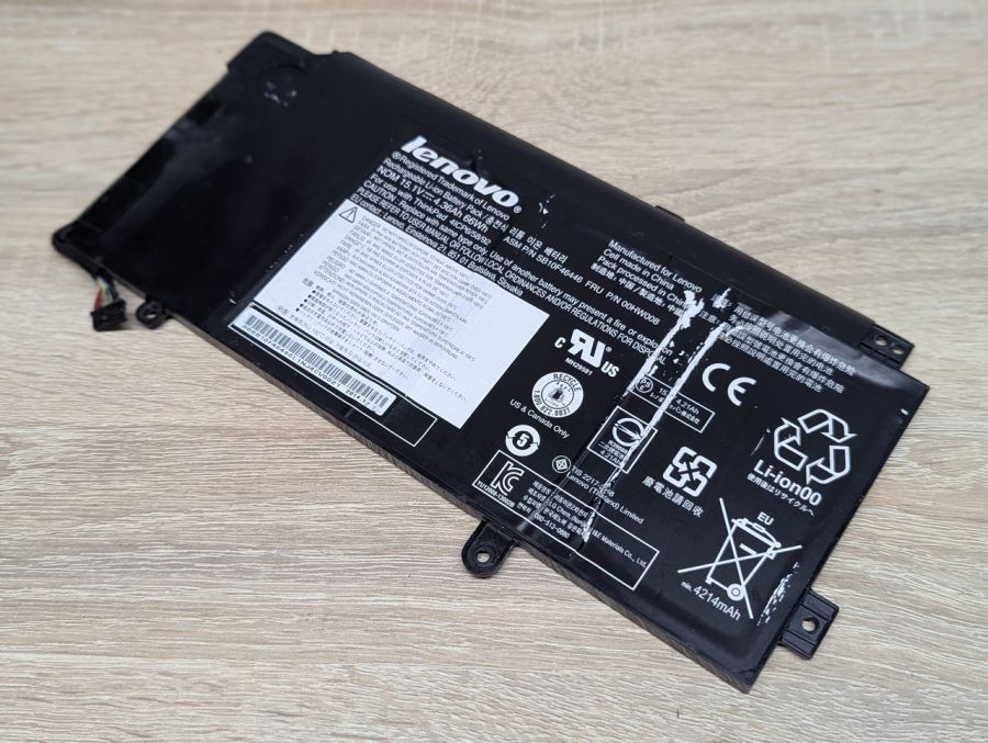 Б/В Оригінальна акумуляторна батарея Lenovo SB10F46446