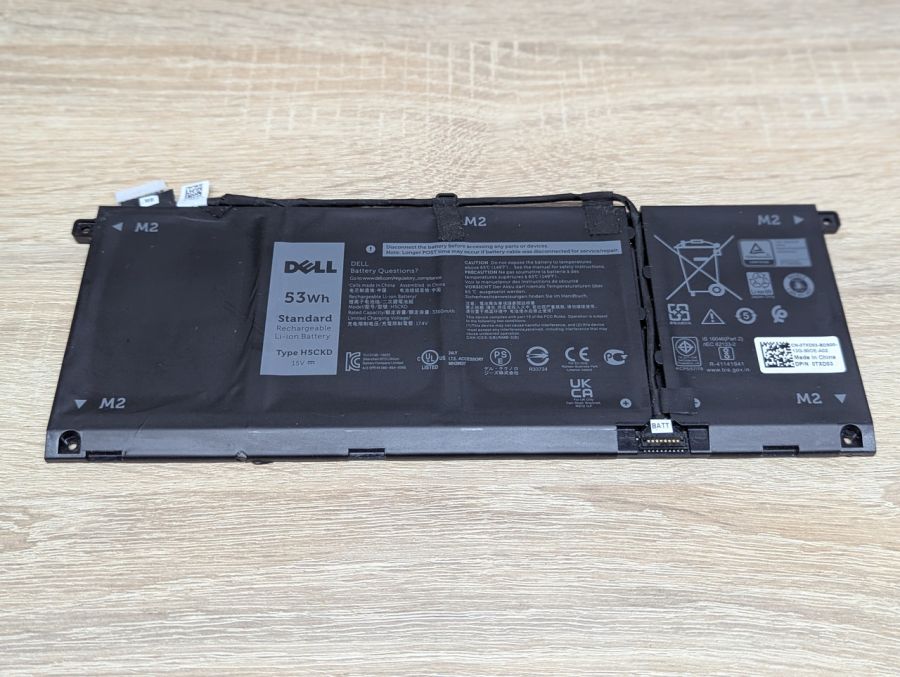 Б/В Оригінальна акумуляторна батарея Dell H5CKD