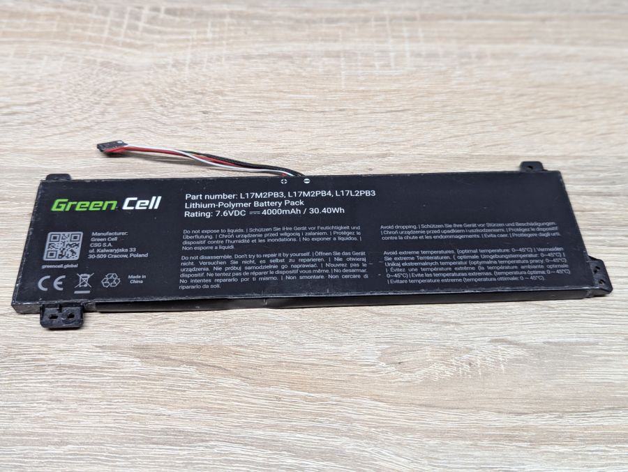 Б/В Акумулятор Green Cell L17M2PB3