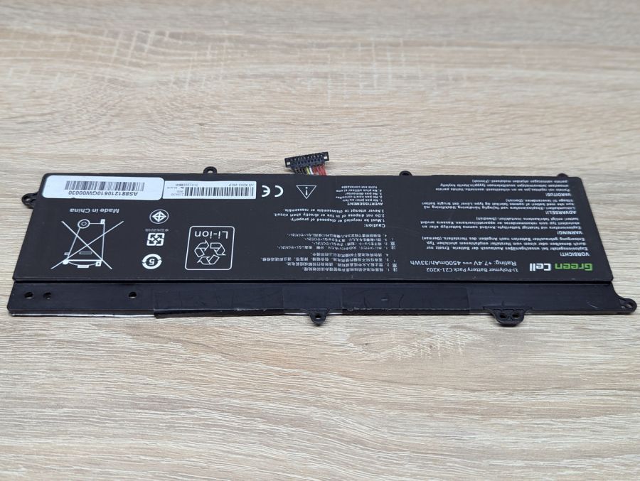 Б/В Акумуляторна батарея Green Cell C21-X202
