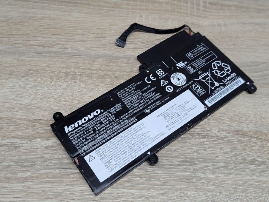 Б/В Оригінальний акумулятор Lenovo 45N1754 (45N1755)