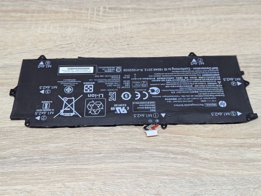 Б/В Оригінальна акумуляторна батарея HP MG04XL