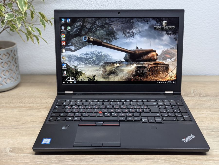 Ноутбук Б/В Lenovo ThinkPad P50, Intel Core i7-6820HQ, DDR4 24 GB, SSD 128GB + SSD 256GB, NVIDIA Quadro M2000M 4 gb, 15.6" Full HD