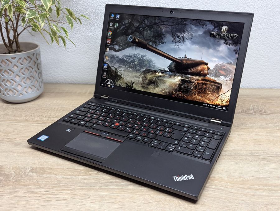 Ноутбук Б/В Lenovo ThinkPad P50, Intel Core i7-6820HQ, DDR4 24 GB, SSD 128GB + SSD 256GB, NVIDIA Quadro M2000M 4 gb, 15.6" Full HD