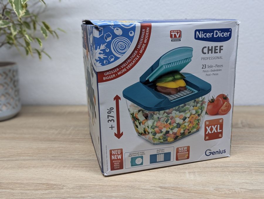 Новий Багатофункціональна овочерізка Nicer Dicer Chef Professional