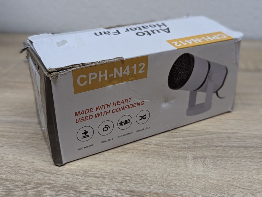 Новий Автомобільний обігрівач-вентилятор Auto Heater Fan CPH-N412