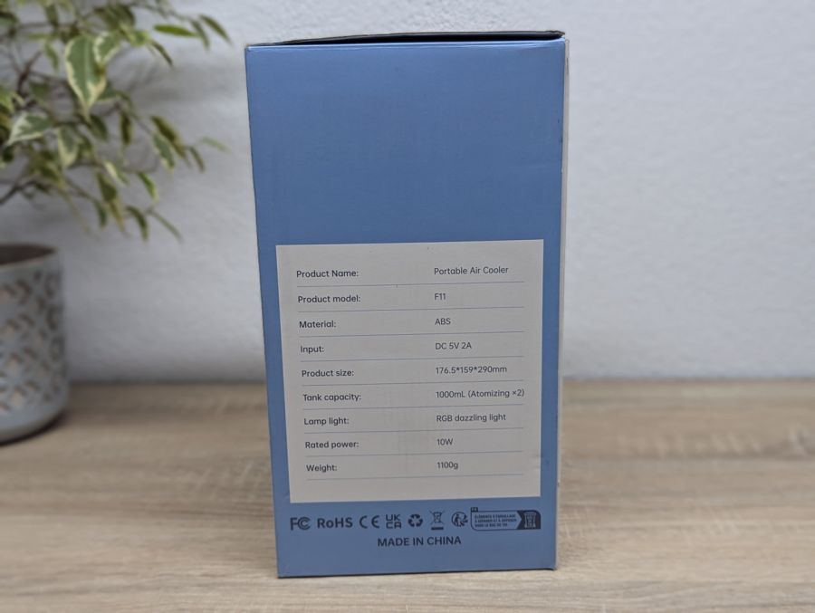 Новий Портативний охолоджувач повітря Tiptop Home F11