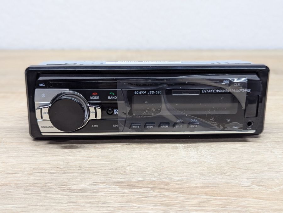 Новий Автомагнітола JSD 520 Bluetooth+USB+SD+AUX 4x60W