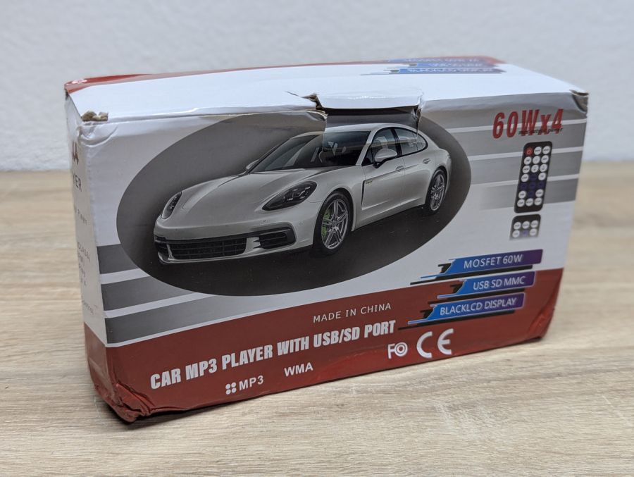 Новий Автомагнітола JSD 520 Bluetooth+USB+SD+AUX 4x60W