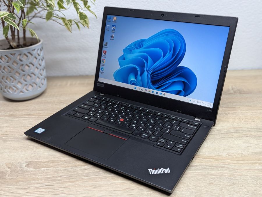 Ноутбук Б/В Lenovo ThinkPad L480, Intel Core i5-8250U, DDR4 16GB, SSD 256GB, 14"