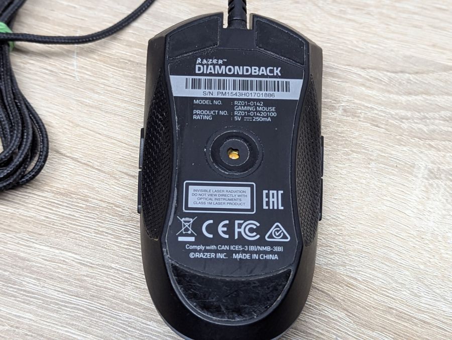 Новий Ігрова провідна миша Razer Diamondback RZ01-0142