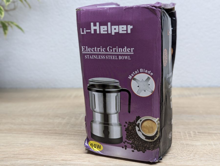 Новий Електричний подрібнювач-кавомолка Li-Helper