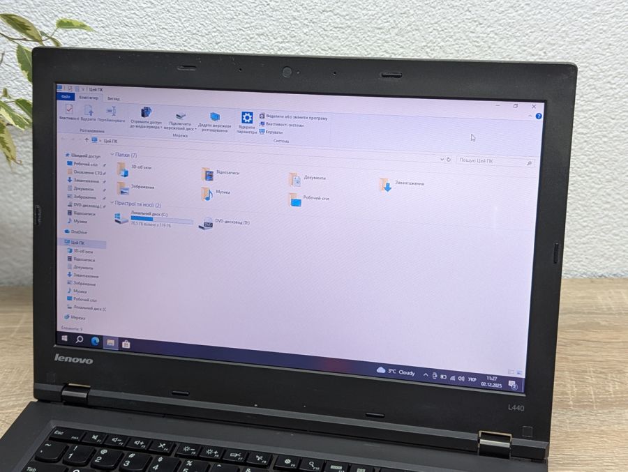 Уцінка! Ноутбук Б/В Lenovo L440, Intel Core i5-4200M, DDR3 8 GB, SSD 128GB, 14" HD