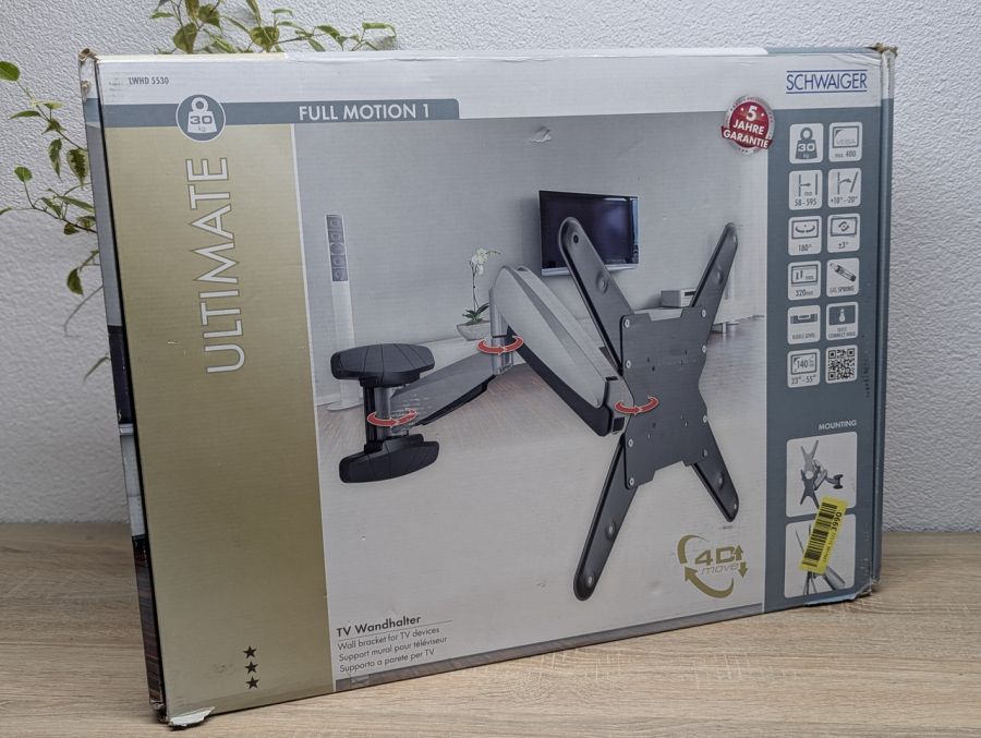 Новий Кріплення для телевізора Schwaiger Full Motion 1 LWHD5530